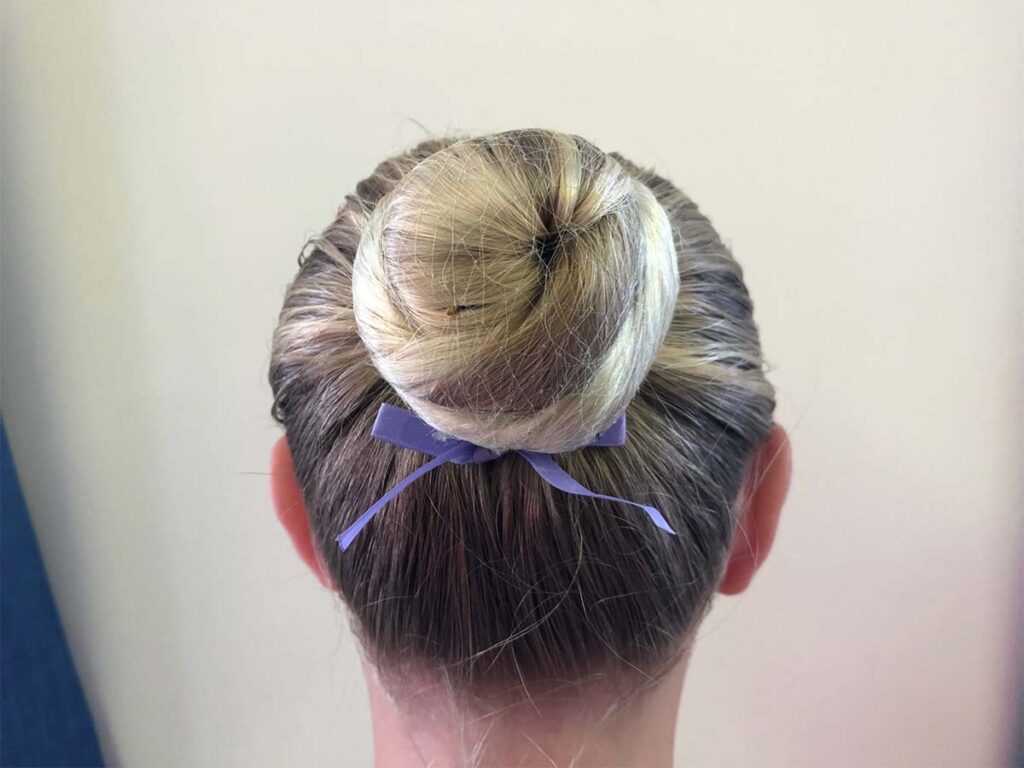 how to do a ballet bun